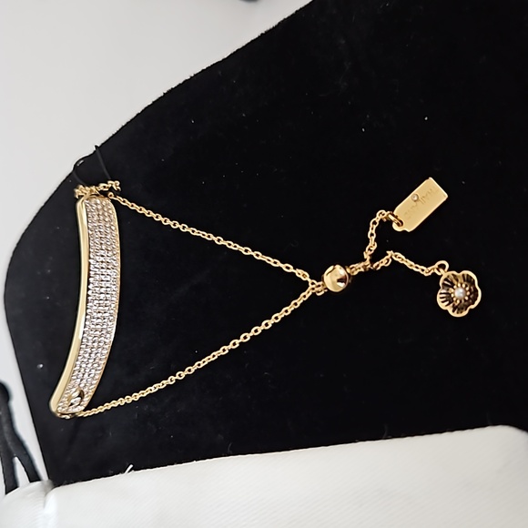 Coach NWT Pave Rhinestone Bracelet - Picture 3 of 4